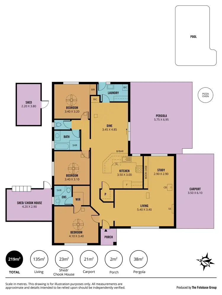 Floorplan of Homely house listing, 16 Malpas Street, Old Noarlunga SA 5168