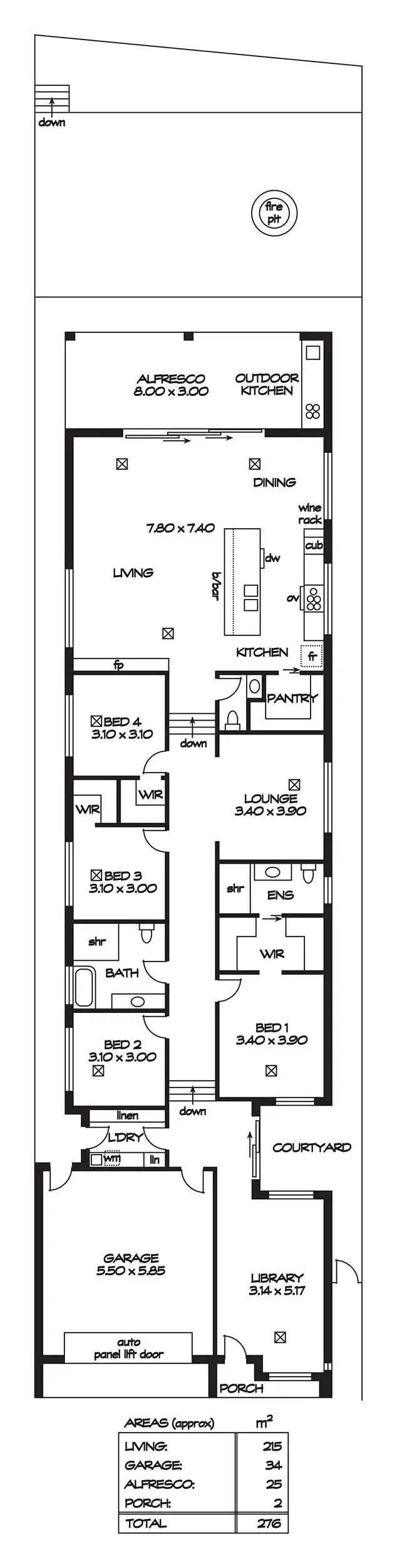Floorplan of Homely house listing, 26A Lake View Crescent, Highbury SA 5089