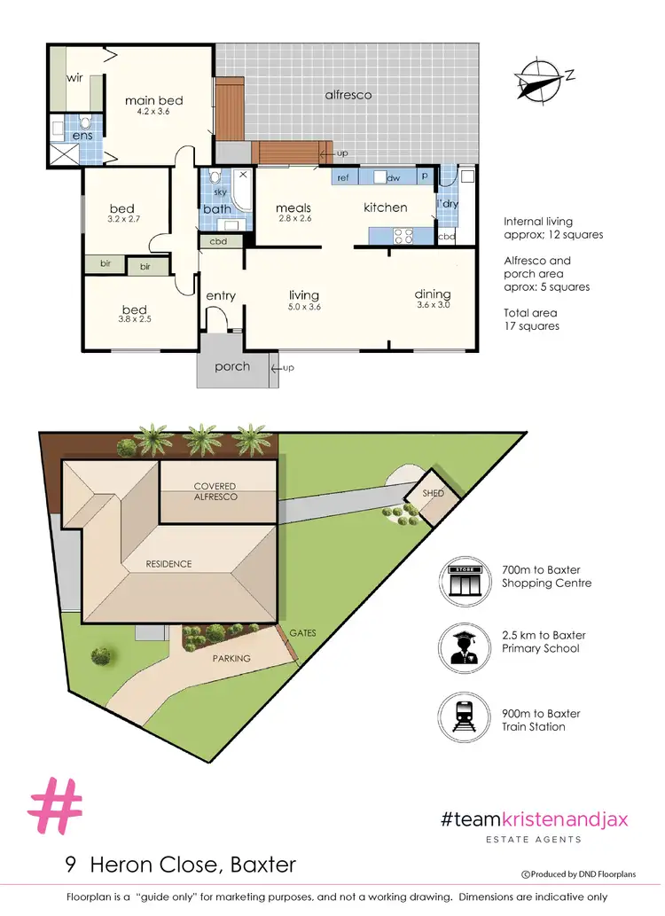 Floorplan of Homely house listing, 9 Heron Close, Baxter VIC 3911