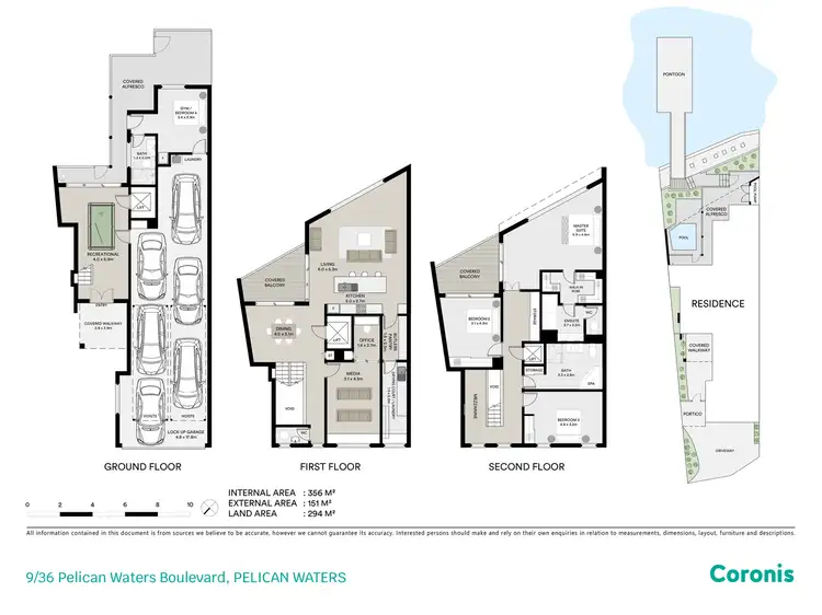 Floorplan of Homely house listing, 9/36 Pelican Waters Boulevard, Pelican Waters QLD 4551