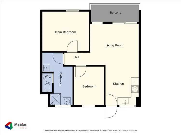 Floorplan of Homely apartment listing, 40/156 Whatley Crescent, Maylands WA 6051