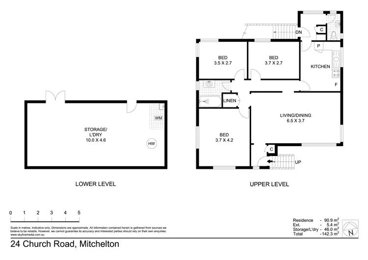 Floorplan of Homely house listing, 24 Church Road, Mitchelton QLD 4053