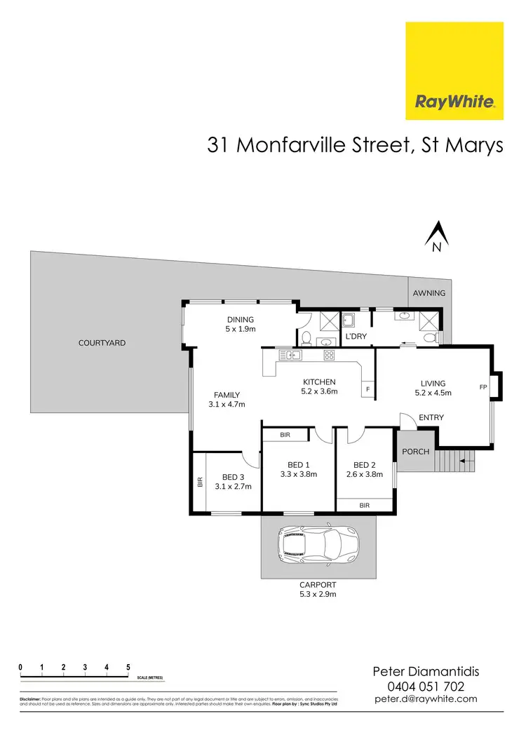 Floorplan of Homely house listing, 31 Monfarville Street, St Marys NSW 2760