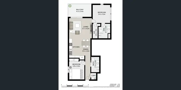 Floorplan of Homely unit listing, 612/428 Hamilton Road, Chermside QLD 4032