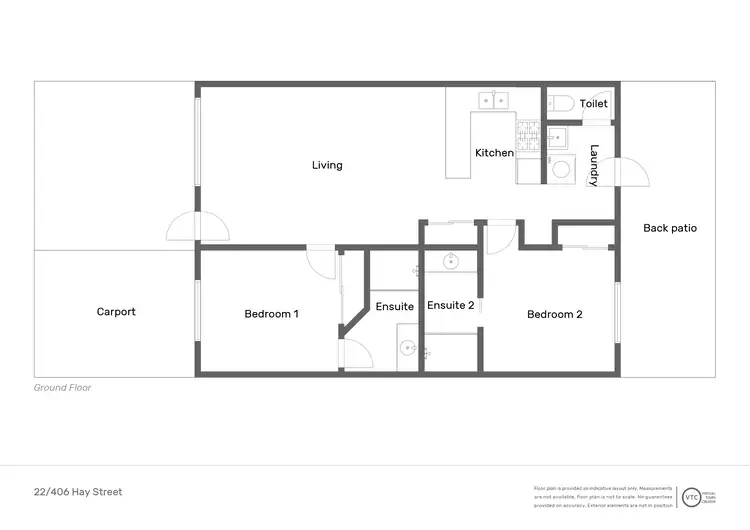Floorplan of Homely house listing, 22/406 Hay Street, Somerville WA 6430
