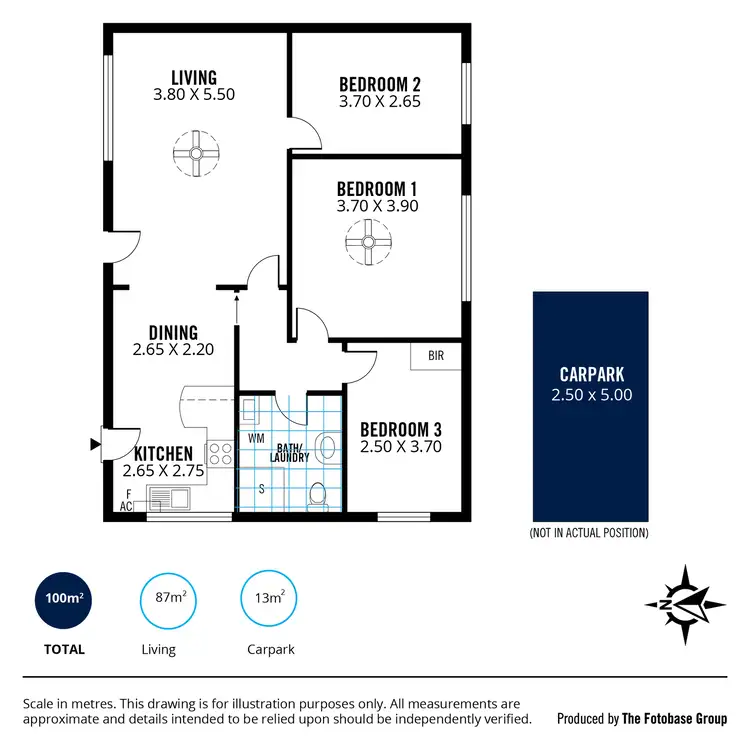 Floorplan of Homely unit listing, 7/4 Douglas Grove, Glenelg North SA 5045