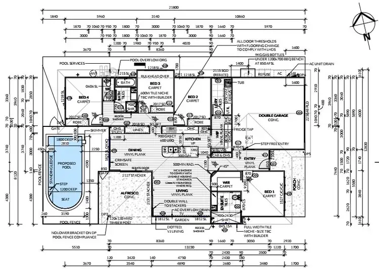 Floorplan of Homely house listing, 7 Bird Song Close, Southside QLD 4570