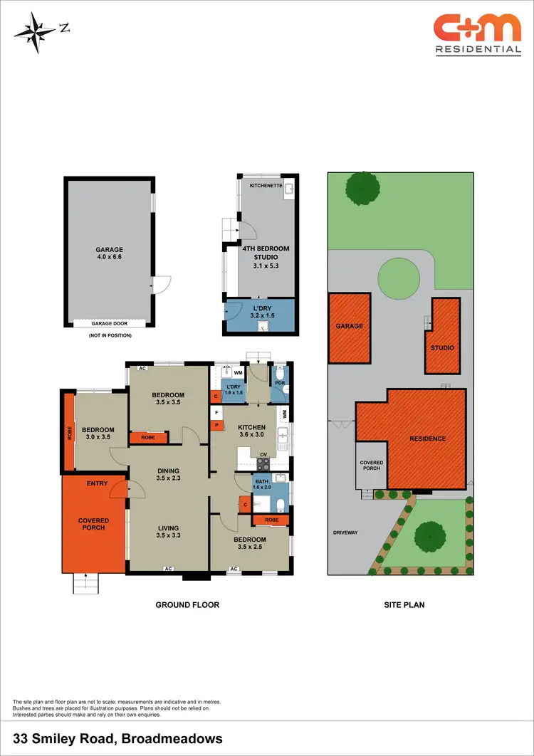 Floorplan of Homely house listing, 33 Smiley Road, Broadmeadows VIC 3047