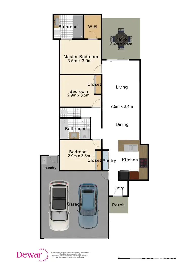 Floorplan of Homely house listing, 58 Awoonga Crescent, Morayfield QLD 4506