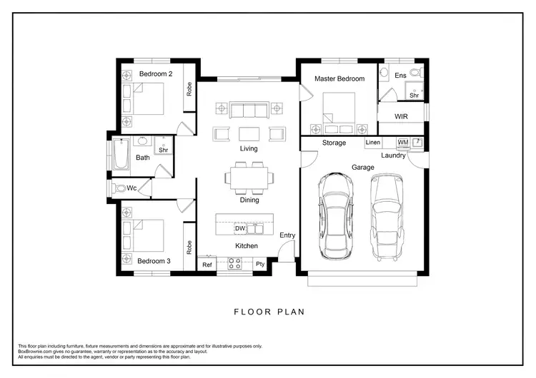 Floorplan of Homely house listing, Address available on request