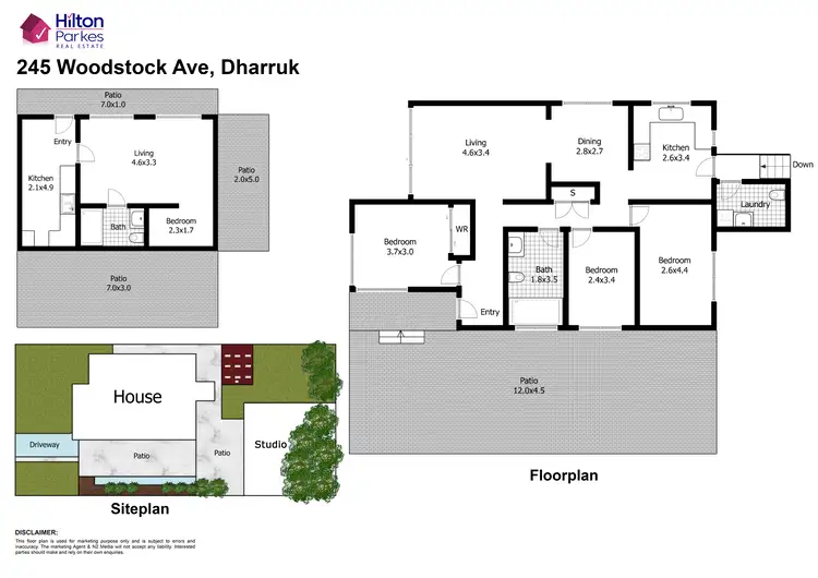 Floorplan of Homely house listing, 245 Woodstock Avenue, Dharruk NSW 2770