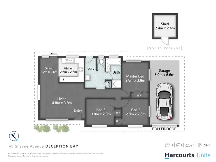 Floorplan of Homely house listing, 48 Shayne Avenue, Deception Bay QLD 4508