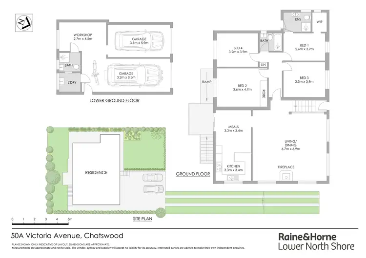 Floorplan of Homely house listing, 50A Victoria Avenue, Chatswood NSW 2067