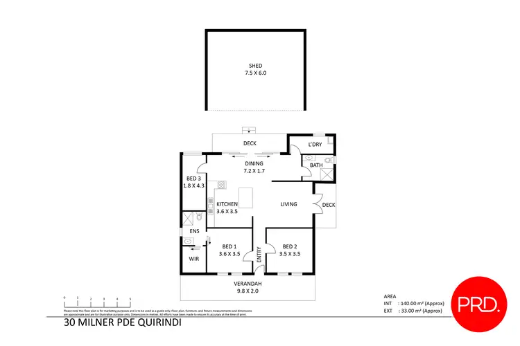Floorplan of Homely house listing, 30 Milner Parade, Quirindi NSW 2343