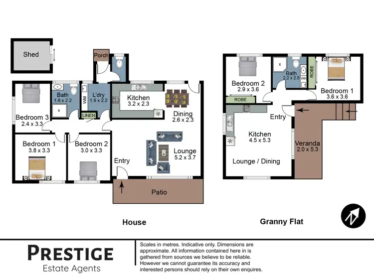Floorplan of Homely house listing, 3 & 3a Sharland Place, Smithfield NSW 2164