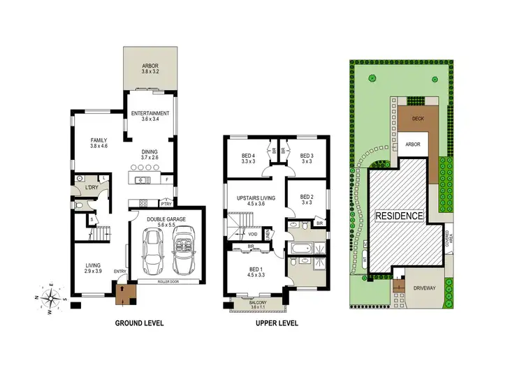 Floorplan of Homely house listing, 17 Wildflower Street, Schofields NSW 2762