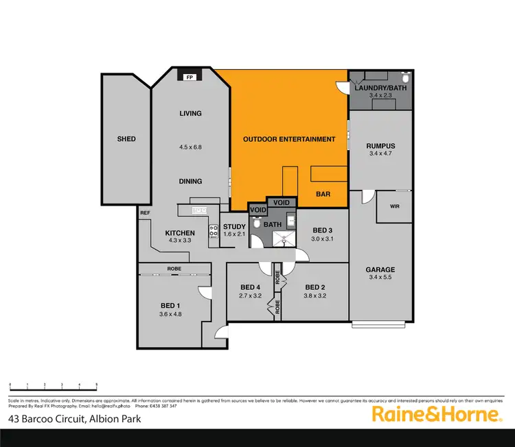 Floorplan of Homely house listing, 43 Barcoo Circuit, Albion Park NSW 2527