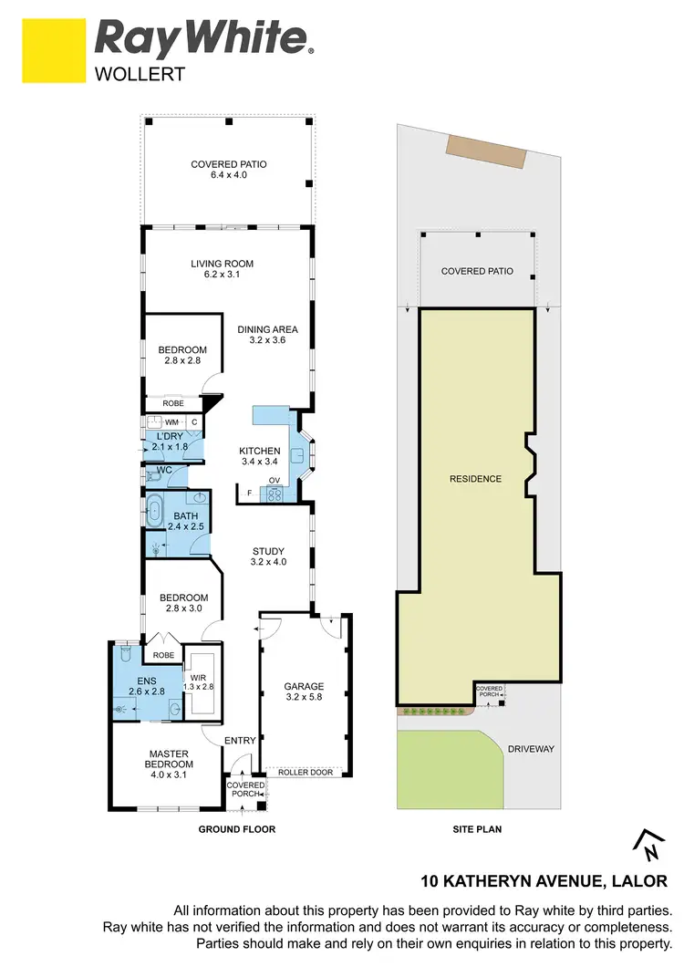 Floorplan of Homely house listing, 10 Kathryn Avenue, Lalor VIC 3075
