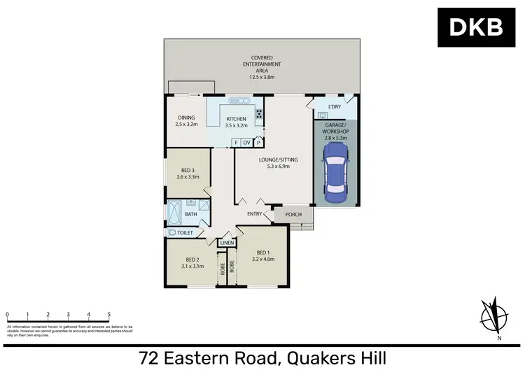Floorplan of Homely house listing, 72 Eastern Road, Quakers Hill NSW 2763