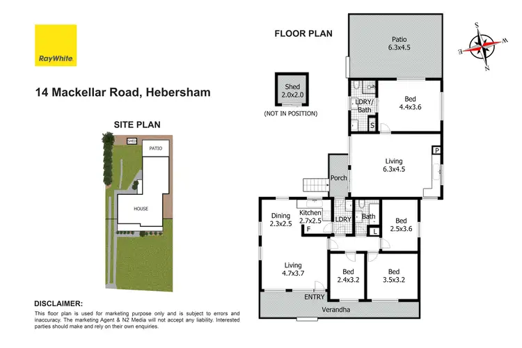 Floorplan of Homely house listing, 14 Mackellar Road, Hebersham NSW 2770