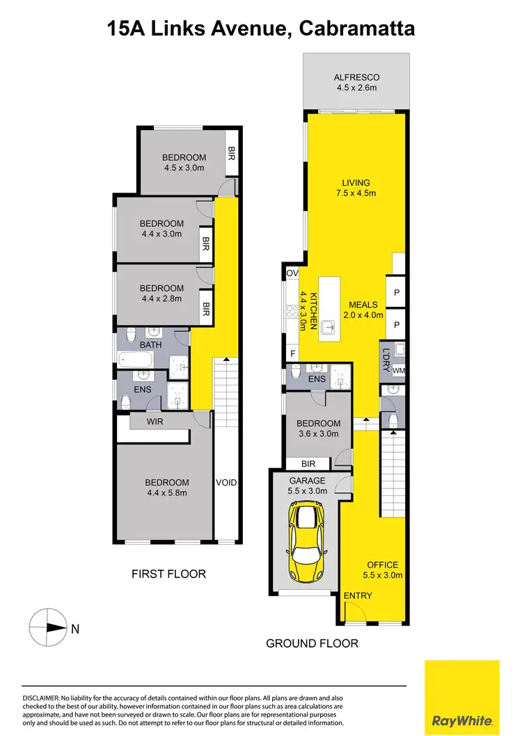 Floorplan of Homely house listing, 15A Links Avenue, Cabramatta NSW 2166