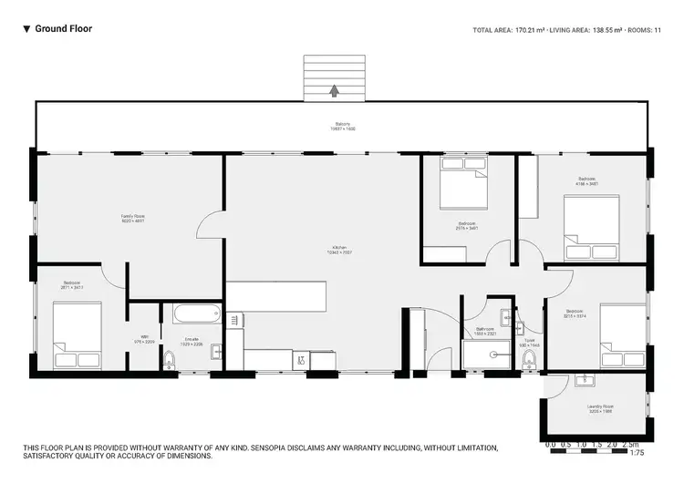 Floorplan of Homely house listing, 170 Edenville Road, Stratheden NSW 2470