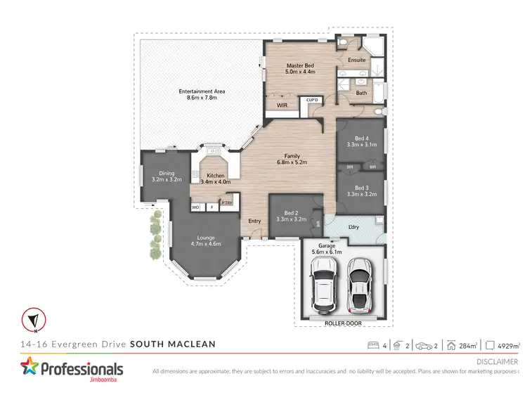 Floorplan of Homely house listing, 14-16 Evergreen Drive, South Maclean QLD 4280