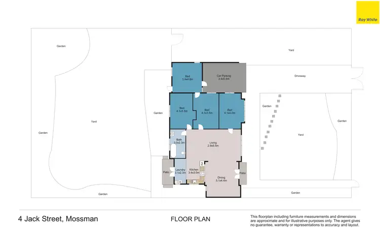 Floorplan of Homely house listing, 4 Jack Street, Mossman QLD 4873