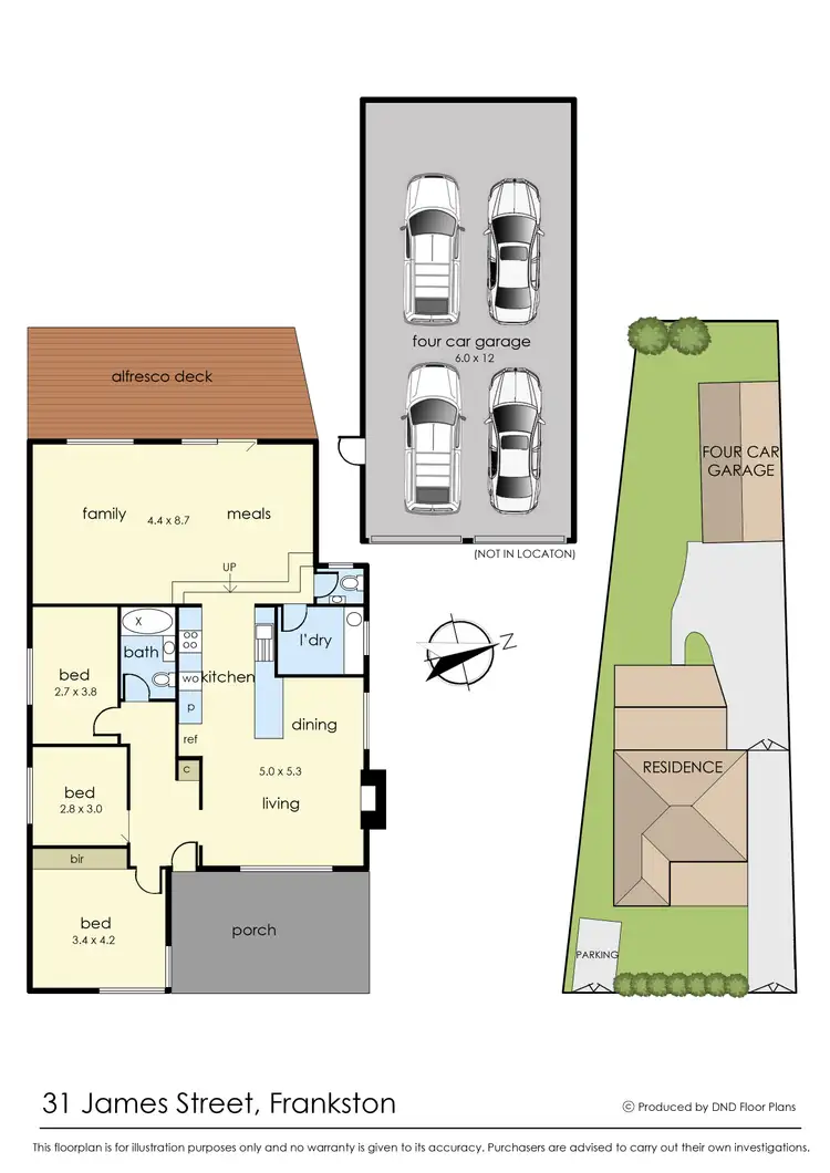 Floorplan of Homely house listing, 31 James Street, Frankston VIC 3199