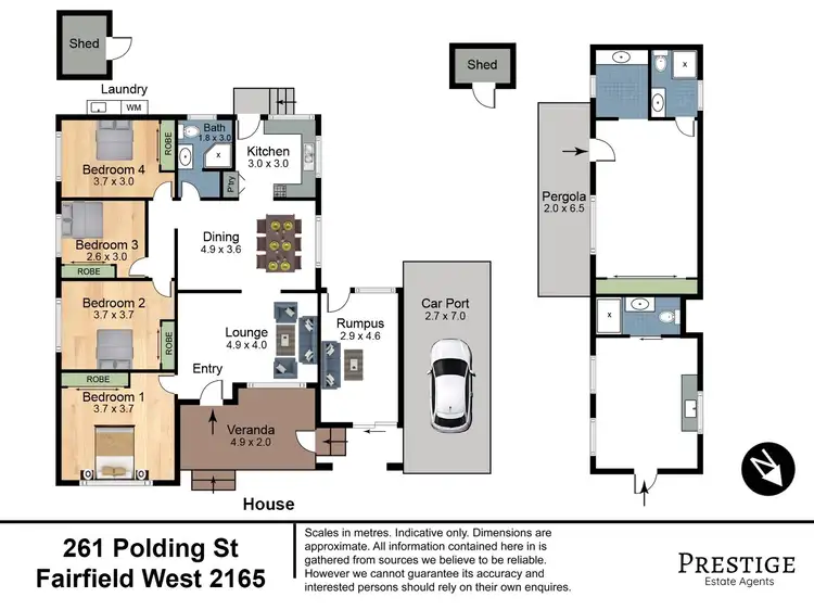 Floorplan of Homely house listing, 261 Polding Street, Fairfield West NSW 2165