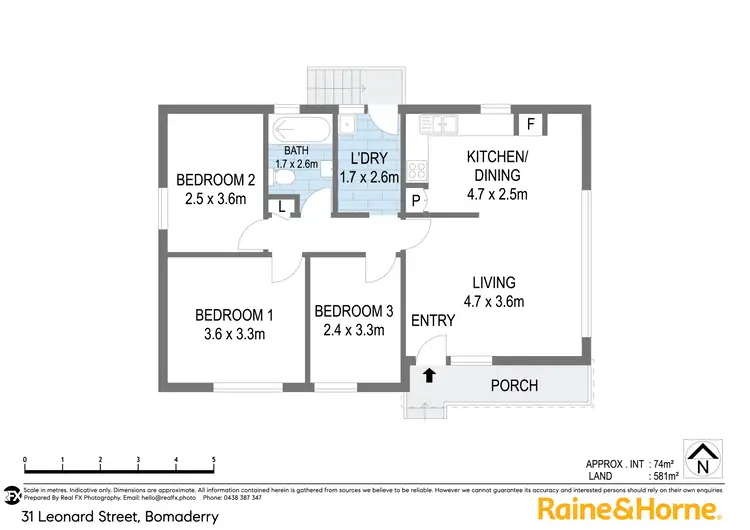Floorplan of Homely house listing, 31 Leonard Street, Bomaderry NSW 2541