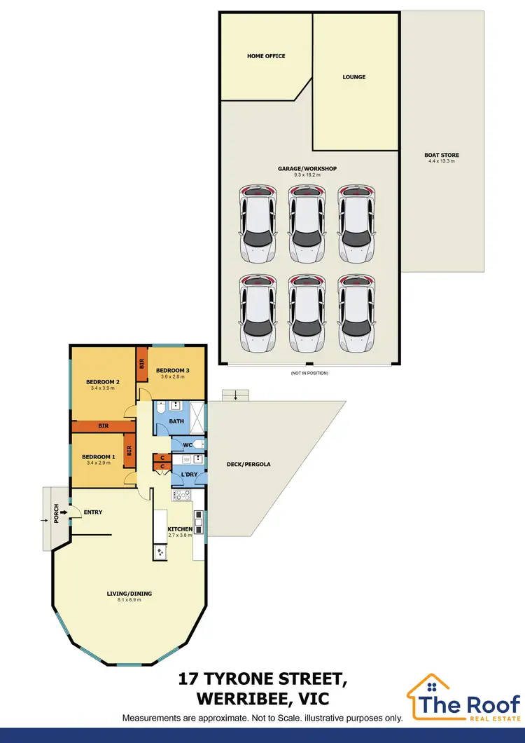 Floorplan of Homely house listing, 17 Tyrone Street, Werribee VIC 3030
