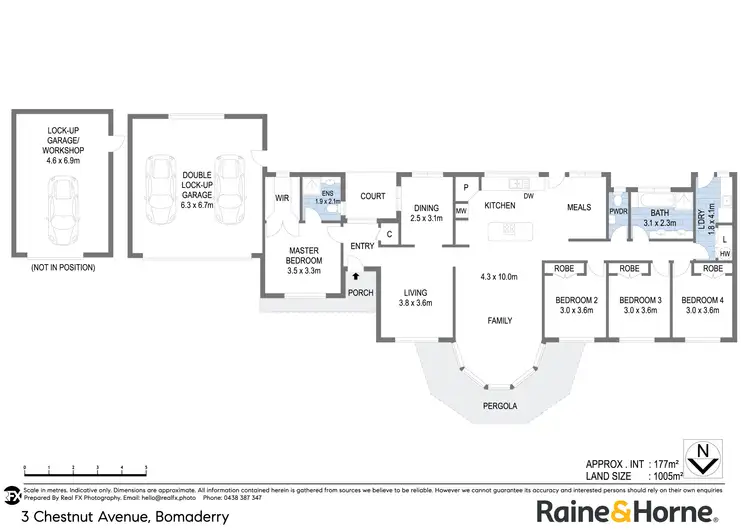 Floorplan of Homely house listing, 3 Chestnut Avenue, Bomaderry NSW 2541