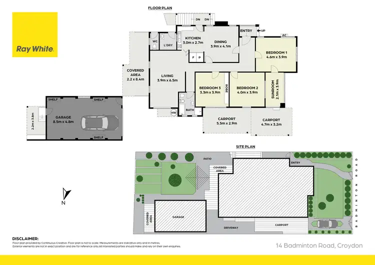 Floorplan of Homely house listing, 14 Badminton Road, Croydon NSW 2132