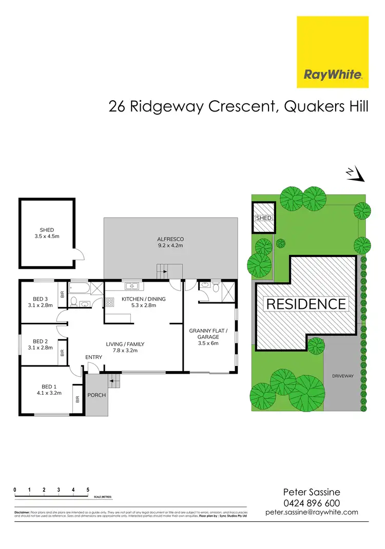 Floorplan of Homely house listing, 26 Ridgeway Crescent, Quakers Hill NSW 2763