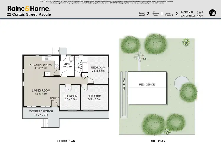 Floorplan of Homely house listing, 25 Curtois Street, Kyogle NSW 2474