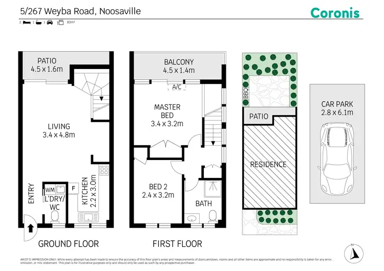 Floorplan of Homely house listing, 5/267 Weyba Road, Noosaville QLD 4566