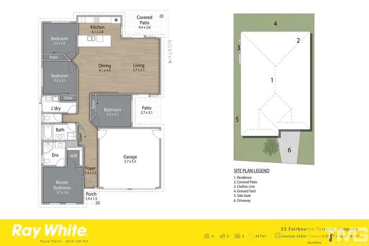 Floorplan of Homely house listing, 23 Fairbourne Terrace, Pimpama QLD 4209