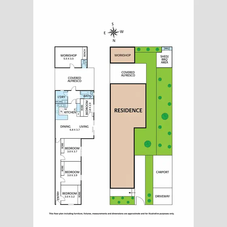 Floorplan of Homely house listing, 78 Lydia Street, Brunswick VIC 3056