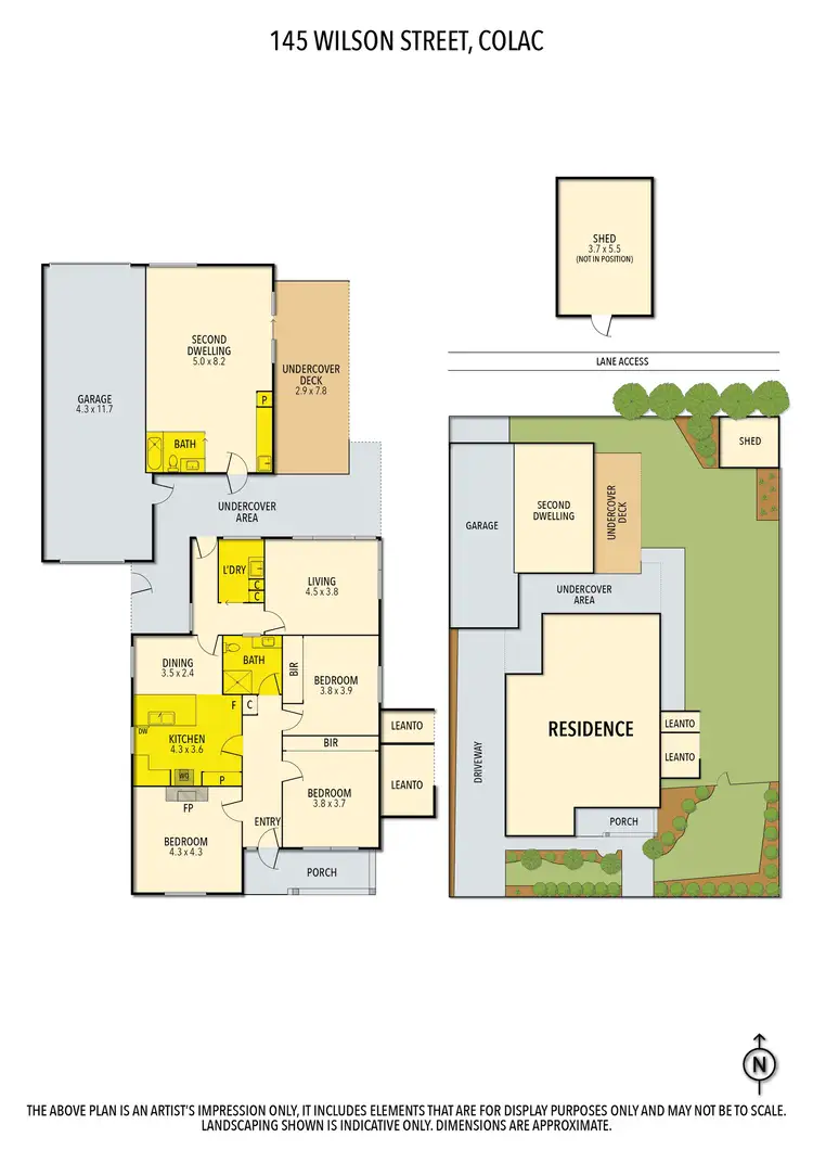 Floorplan of Homely house listing, 145 Wilson Street, Colac VIC 3250
