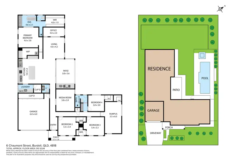 Floorplan of Homely house listing, 6 Chaumont Street, Burdell QLD 4818