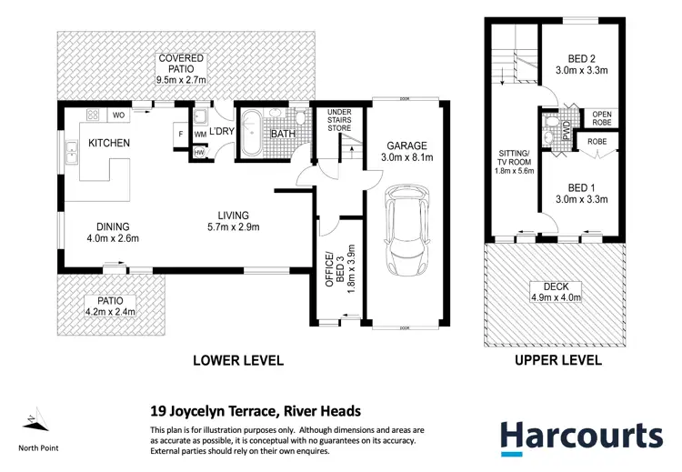 Floorplan of Homely house listing, 19 Joycelyn Terrace, River Heads QLD 4655