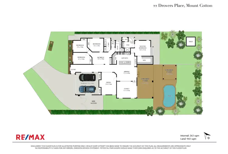 Floorplan of Homely house listing, 22 Drovers Place, Mount Cotton QLD 4165