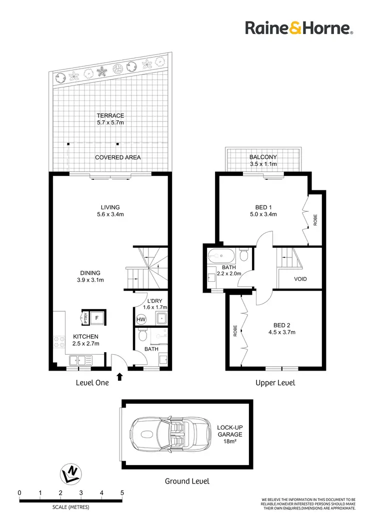 Floorplan of Homely townhouse listing, 2/19 Burwood Road, Belfield NSW 2191
