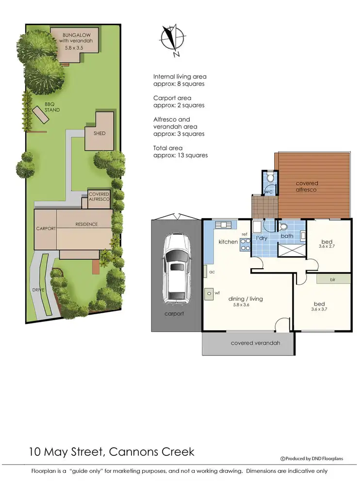 Floorplan of Homely house listing, 10 May Street, Cannons Creek VIC 3977
