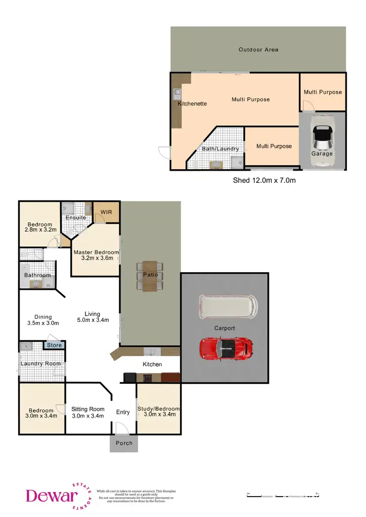 Floorplan of Homely house listing, 62-64 Three Ponds Place, Elimbah QLD 4516