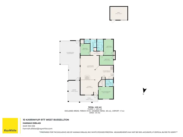 Floorplan of Homely house listing, 10 Karrinyup Retreat, West Busselton WA 6280