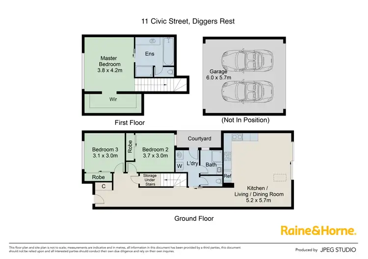 Floorplan of Homely house listing, 11 Civic Street, Diggers Rest VIC 3427