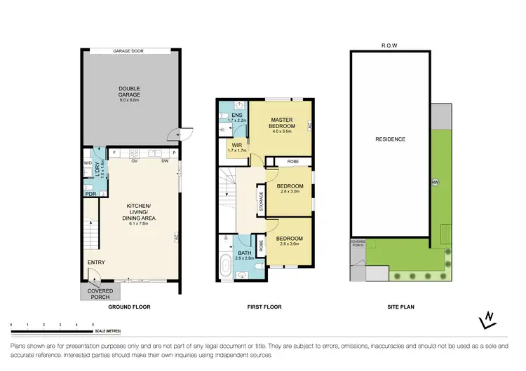 Floorplan of Homely townhouse listing, 9 Poble Walk, Avondale Heights VIC 3034