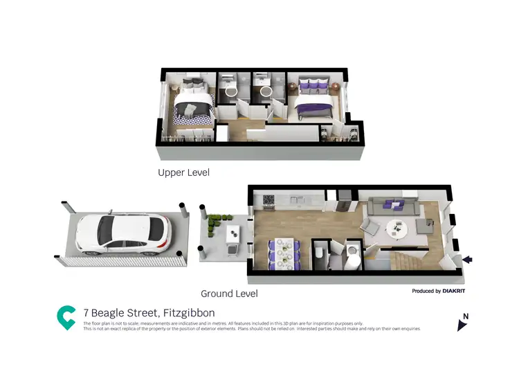 Floorplan of Homely house listing, 7 Beagle Street, Fitzgibbon QLD 4018